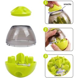 Brinquedo Interativo para Cães com Dispenser para Petisco e - 4