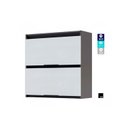 Ver imagem 4 de Cozinha Modulada Completa Hibisco 5 Peças (2 Armários + 2 Balcões + 1 Paneleiro) C5P43 Aveiro/Grafit