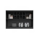 Ver mais imagens de Cozinha Modulada Completa Hibisco 5 Peças (2 Armários + 2 Balcões + 1 Paneleiro) C5P43 Aveiro/Grafit
