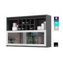 Ver imagem 6 de Cozinha Modulada Completa Hibisco 5 Peças (2 Armários + 2 Balcões + 1 Paneleiro) C5P43 Aveiro/Grafit