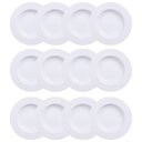 Ver imagem 1 de 12 Pratos Fundos de Jantar Porcelana 23cm Branco Vibrare Aba Larga Tramontina