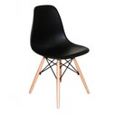 Ver imagem 3 de Kit C/4 Cadeira de Cozinha Eames Pés Madeira Dsw Preta