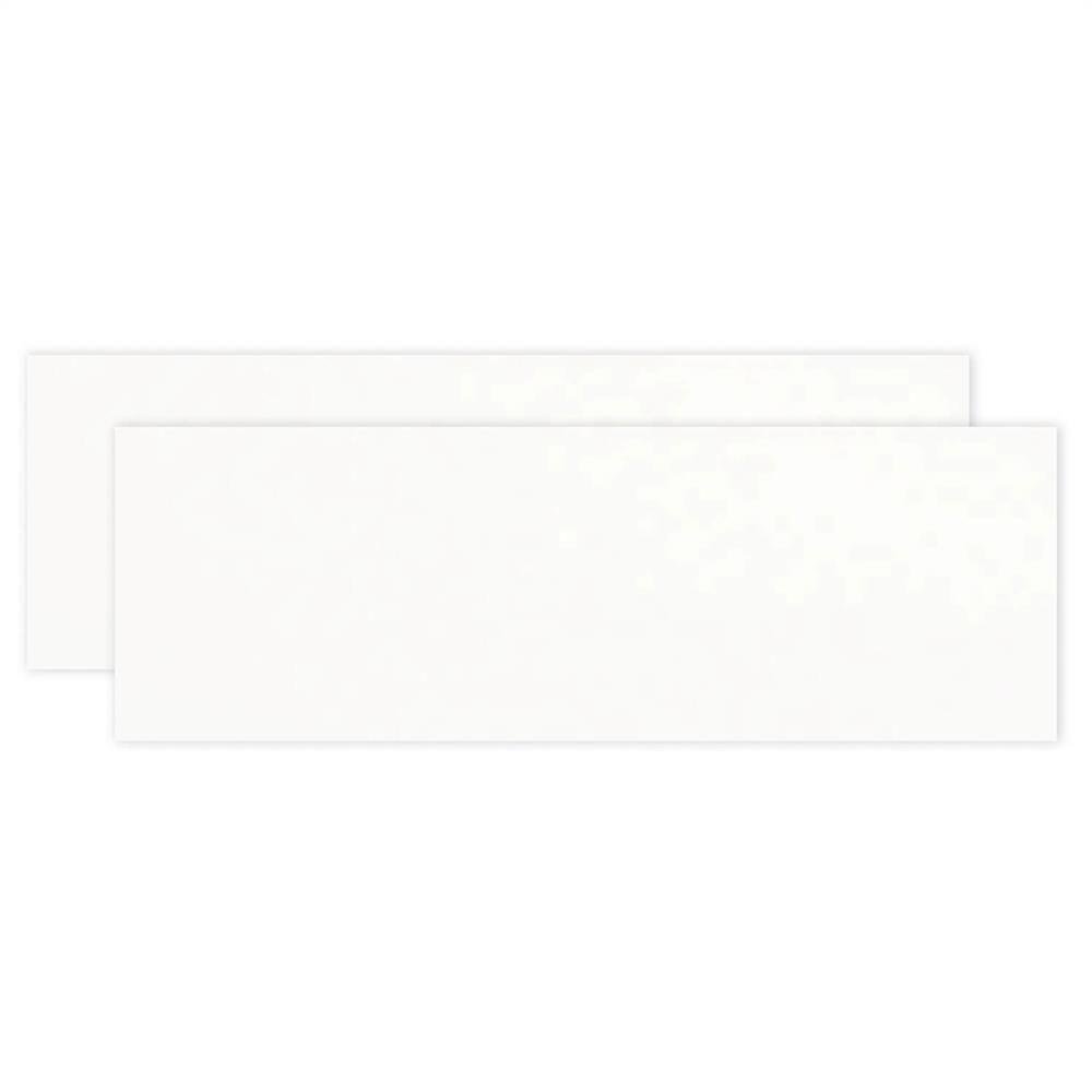 Azulejo Clean White Plain Matte 29,1X87,7Cm