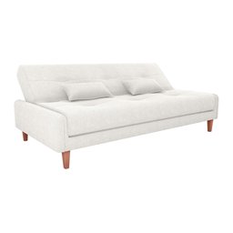 Sofá Cama 3 Lugares 1,90 Mts Blanca Matrix - 3