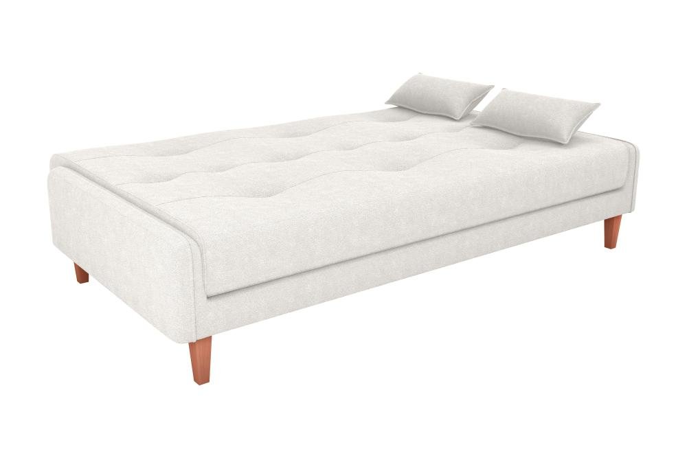 Sofá Cama 3 Lugares 1,90 Mts Blanca Matrix Bege - 4