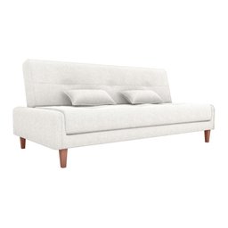 Sofá Cama 3 Lugares 1,90 Mts Blanca Matrix - 1