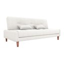 Ver imagem 1 de Sofá Cama 3 Lugares 1,90 Mts Blanca Matrix