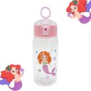 Ver imagem 1 de Garrafa Infantil com Canudo, Alça e Trava de Segurança 670ml - Sereia Lilas