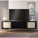 Ver imagem 2 de Rack Viena 180cm - Preto