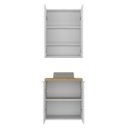 Ver imagem 2 de Conjunto de Banheiro com Cuba 60cm x 145cm Nature Branco/Carvalho