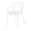Ver imagem 3 de Conjunto Mesa Eames Vidro 90cm + 4 Cadeiras Allegra Seat&co