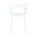 Ver imagem 6 de Conjunto Mesa Eames Vidro 90cm + 4 Cadeiras Allegra Seat&co
