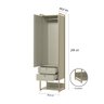 Closet Casal Modulado Completo Industrial Aberto Olivar - Off White - 5