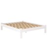 Cama Queen Turca New Madeira Maciça Cor Branco - 1