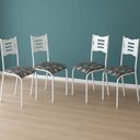 Ver imagem 1 de Kit 4 Cadeiras para Cozinha e Sala de Jantar 542.slp