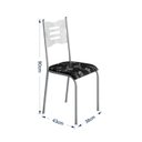 Ver imagem 3 de Kit 4 Cadeiras para Cozinha e Sala de Jantar 542.slp