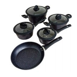 Conjunto Panelas Induçao 5 Pecas Viena Black, Casambiente - 2