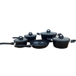 Conjunto Panelas Induçao 5 Pecas Viena Black, Casambiente - 7