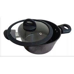 Conjunto Panelas Induçao 5 Pecas Viena Black, Casambiente - 3