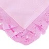 Manta Para Bebe Dupla Pique Passarinho 100% Algodão- 1 Peça Balu Baby ROSA - 3