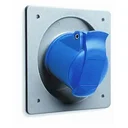 Ver imagem 1 de Tomada de Embutir Angulada Painel Flange 2p+t200-250v16aip44 6h Azul Abb