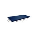 Ver imagem 2 de Colchonete para Ginastica Academia Fitness Tapete Treinar Azul Bz Home Decor