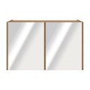 Ver imagem 5 de Aparador Buffet Suspenso com Espelhos 2 Portas Multimóveis Mp8003