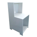 Ver imagem 2 de Balcão para Balança Comércio Lojas Agro Pet Shop Padarias Mdf Cor Branco