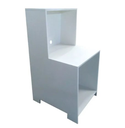Ver imagem 2 de Balcão para Balança Comércio Lojas Agro Pet Shop Padarias Mdf Cor Branco