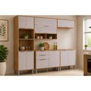Ver imagem 1 de Kit Modulado 5 Peças Esplêndida CZ589 Off White MGM