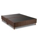Ver imagem 1 de Base Box Queen Bipartido 158cm x 198cm Sommier Veludo
