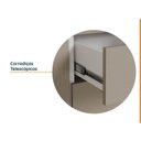 Ver mais imagens de Cozinha Planejada 6 Peças sem Tampo sem Rodapé 3 Aéreos e 3 Balcões Ipanema CabeCasa MadeiraOriginals Marrom/Fendi Trama/Acácia