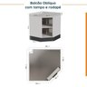 Cozinha Modulada 6 Peças com Tampo e Rodapé 3 Aéreos e 3 Balcões Ipanema CabeCasa MadeiraOriginals - 16