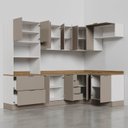 Ver imagem 6 de Cozinha Modulada 7 Peças com Tampo e Rodapé Ipanema CabeCasa MadeiraOriginals