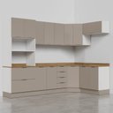 Ver imagem 5 de Cozinha Modulada 7 Peças com Tampo e Rodapé Ipanema CabeCasa MadeiraOriginals