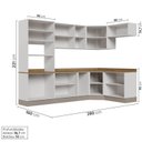 Ver imagem 4 de Cozinha Modulada 7 Peças com Tampo e Rodapé Ipanema CabeCasa MadeiraOriginals