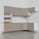 Ver imagem 5 de Cozinha Modulada 7 Peças sem Tampo sem Rodapé Ipanema CabeCasa MadeiraOriginals