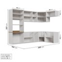 Ver imagem 4 de Cozinha Modulada 7 Peças sem Tampo sem Rodapé Ipanema CabeCasa MadeiraOriginals