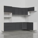 Ver imagem 5 de Cozinha Modulada 7 Peças sem Tampo sem Rodapé Ipanema CabeCasa MadeiraOriginals