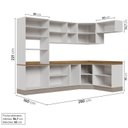 Ver imagem 4 de Cozinha Modulada 7 Peças com Tampo e Rodapé Ipanema CabeCasa MadeiraOriginals