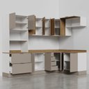 Ver imagem 6 de Cozinha Modulada 7 Peças com Tampo e Rodapé Ipanema CabeCasa MadeiraOriginals