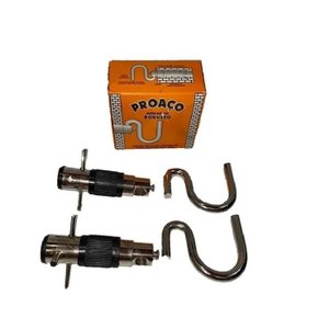 Armador para Rede de Embutir Niquelado Batom (par) Proaço