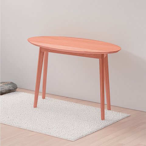 Aparador Oval 120cm x 90cm Ecograndis Vertice Marrom