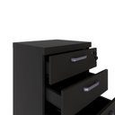 Ver imagem 6 de Gaveteiro Organizador Escritório 4 Gavetas e Chave F5 Office