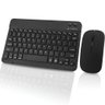 Teclado e Mouse sem Fio A6732 Slim Recarregável Preto - 2