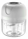 Ver imagem 2 de Mini Moedor Triturador Elétrico Portátil 20w Usb Inox 250ml Cor Branco