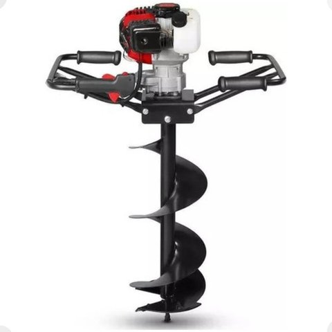 Perfurador D Solo Á Gasolina Guidão Duplo 52cc 2t sem Broca