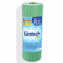 Ver imagem 1 de Pano Multiuso Limtech - 23cm X 22m - 55 Folhas - 35g/m² - Verde