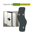 Ver imagem 6 de Espelho Decorativo Orgânico Led Frio 170x70 Suporte de Parede Waves Sala Quarto Banheiro Escritório