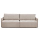 Ver imagem 2 de Sofá Retrátil Reclinável para Sala 4 Lugares 262cm Merano L06 Linho Bege - Lyam Decor